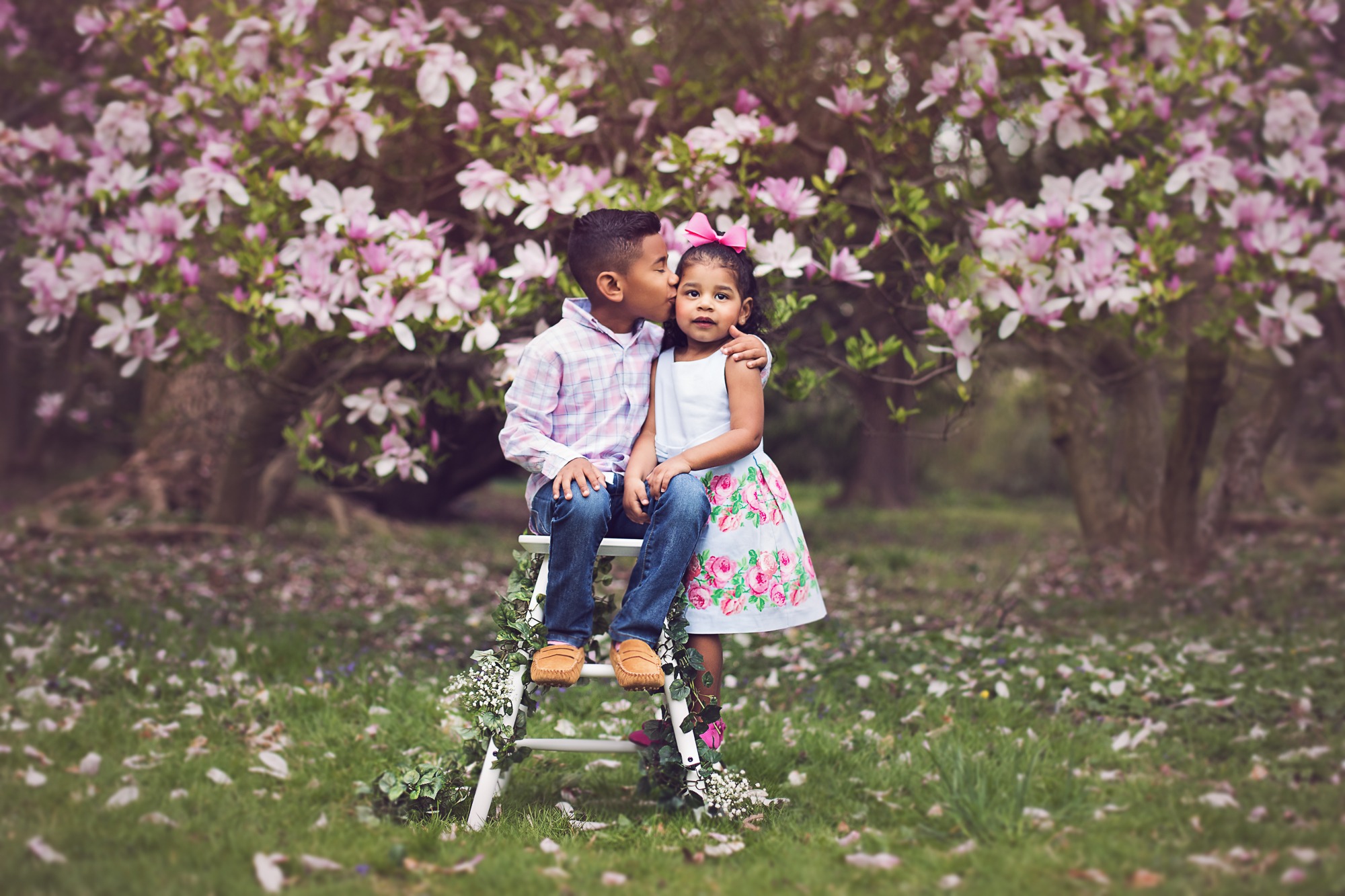 Behind the scenes of cake smash photography