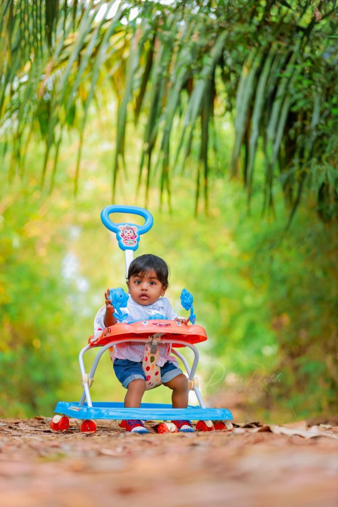 Toddler milestone photography